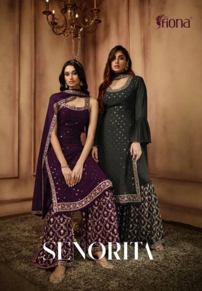 Senorita By Fiona Designer Partywear Readymade Salwar Kameez Collection